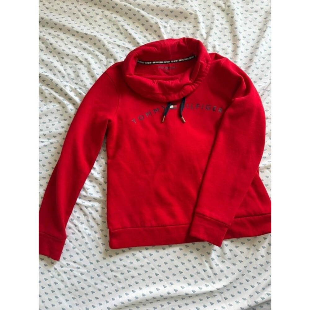 Red Tommy Hilfiger Sweater